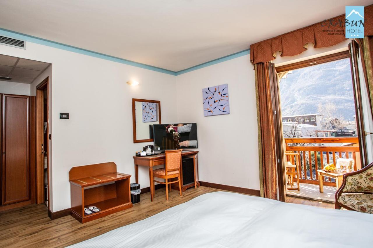Crabun Hotel Pont-Saint-Martin Exterior foto