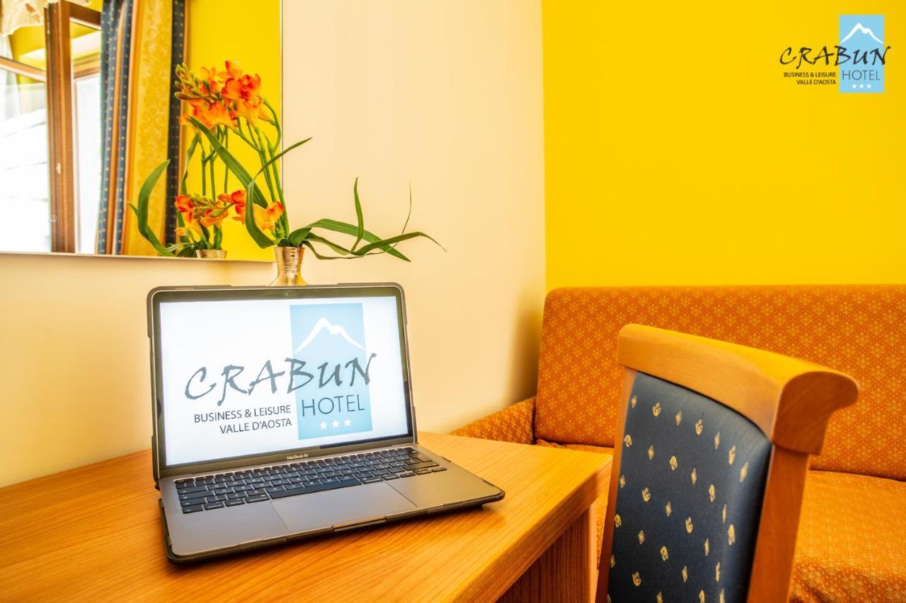 Crabun Hotel Pont-Saint-Martin Exterior foto